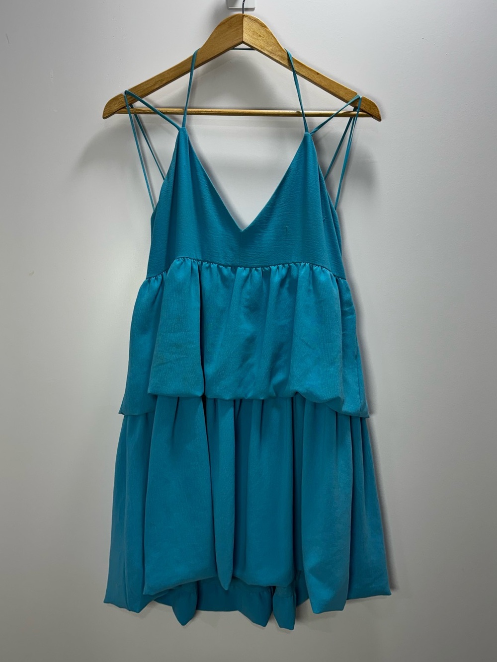 Zara blue mini dress size S